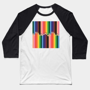 Pencils rainbow Baseball T-Shirt